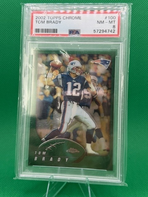 Tom Brady 2002 Topps Chrome #100