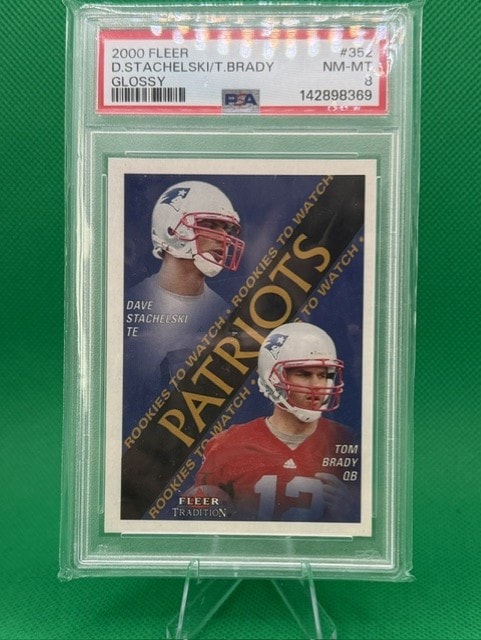 Tom Brady 2000 Fleer Tradition Glossy #352